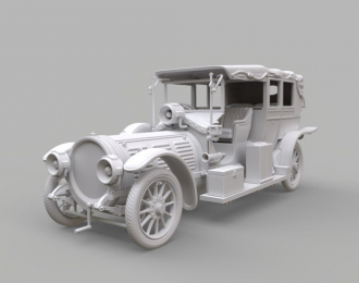 Delaunay-Belleville 70 Rothschild, Ландоле 1908 (тент поднят)