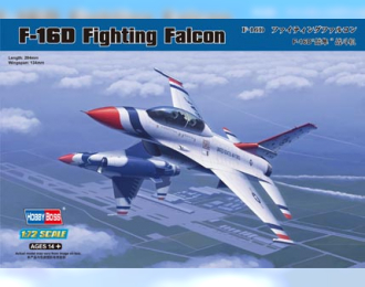 Сборная модель Самолет F-16D Fighting Falcon