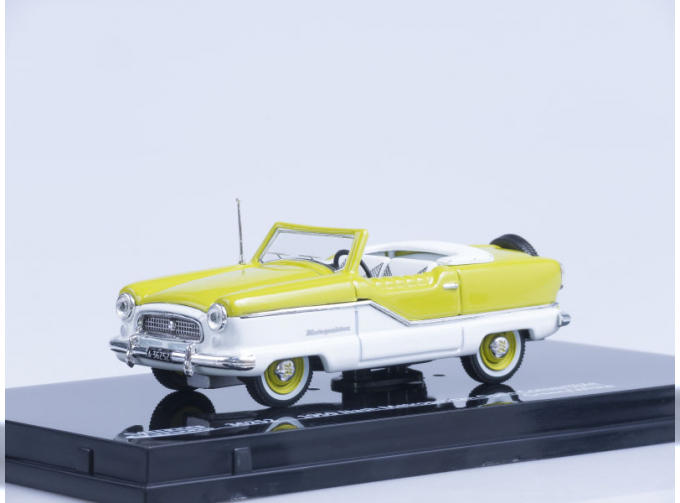 NASH Metropolitan Open Convertible (1959), green / white