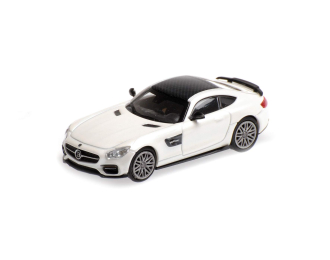 BRABUS 600 Based on Mercedes Benz Amg GT S 2015, white 