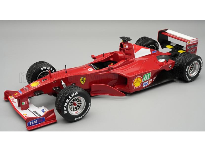 FERRARI F1 F2000 №4 Winner German Hockenheim GP with Rain Tires (2000) Rubens Barrichello