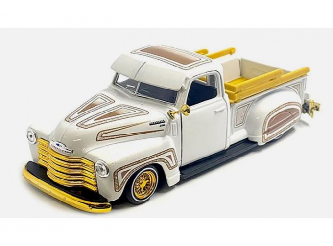 CHEVROLET 3100 Pick Up (1950), white/gold