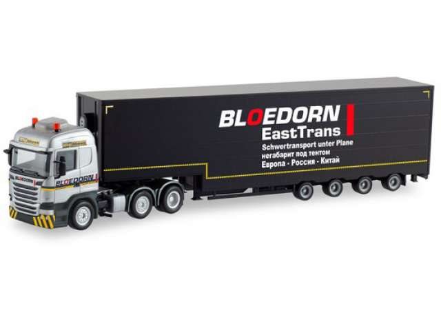 SCANIA R HL 6x2 V.Sz. *Bloedorn*, silver / black