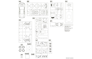 Сборная модель SUBARU Impreza Wrc05 N 19 Rally Acropolis 2005 Vovos Armodios - El-em
