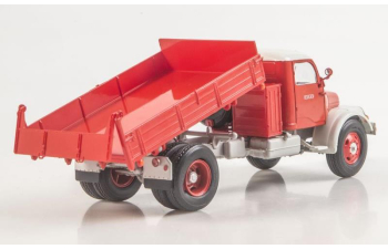 PRAGA S5T-3 самосвал, красно-белый