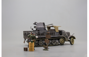 Зенитная самоходная установка SdKfz. 7/1 half-truck