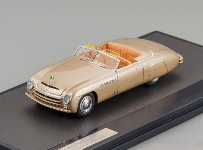 ALFA ROMEO 6C Pininfarina Convertible (1946), metallic gold