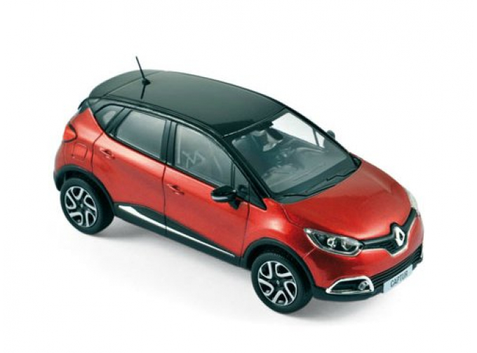 RENAULT Captur (кроссовер) 2013 Red/Black