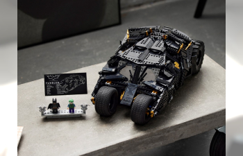 BATMAN Lego - Batmobile - Tumbler - 2049 Pezzi - 2049 Pieces, Black