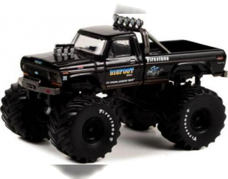 FORD F-250 Monster Truck Bigfoot #1 "Black Bandit Edition" (1974) (колеса 66 дюймов)