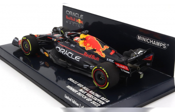 RED BULL F1 Rb18 Team Oracle Red Bull Racing N1 World Champion Winner Dutch Gp (2022) Max Verstappen, Matt Blue Yellow Red