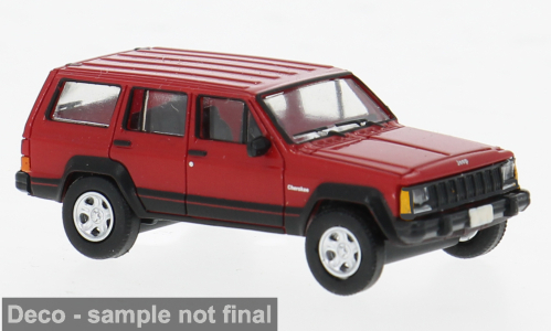 JEEP Cherokee (1984), red