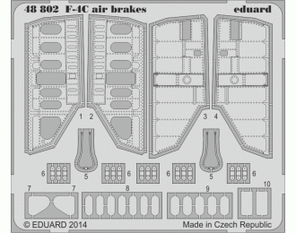 Фототравление F-4C air brakes