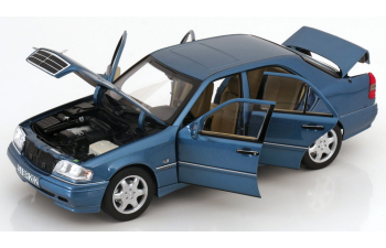 MERCEDES-BENZ C 200 W202 Saloon (1997-2000), light blue-metallic