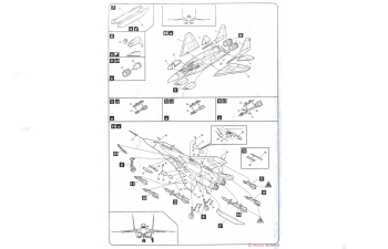 Сборная модель MiG-29 (9-13) Soviet prototype fighter