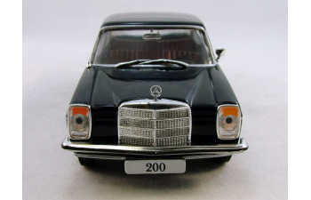 MERCEDES-BENZ 200 "Stroke Eight" (1968), Mercedes-Benz Offizielle Modell-Sammlung 8, темно-синий