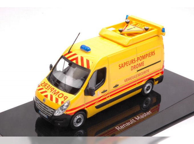 RENAULT Master III "Pompiers-Vehicule Securité" (транспортная пожарная безопасность) 2017 Yellow