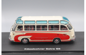 KAESSBOHRER SETRA S6, cream / red