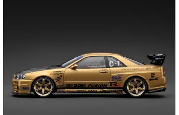 NISSAN Skyline TOP SECRET 34GT-R (BNR34), gold