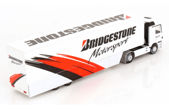 MERCEDES-BENZ Actros Bridgestone Motorsport race transporter with acessories