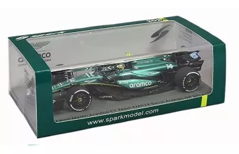 ASTON MARTIN F1 Amr24 Team Aramco Cognizant №14 5th Saudi Arabia Gp (2024) Fernando Alonso, Green Black