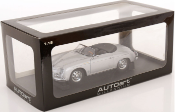 PORSCHE 356A Speedster (1958), silver