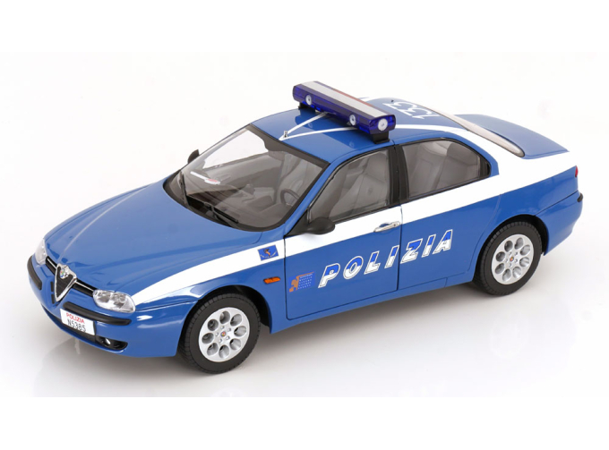 ALFA ROMEO 156 2.0 Twin Spark Polizia Stradale (1997), Blue White