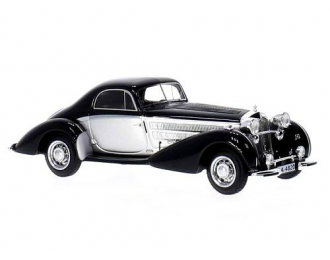 HORCH 853 Special Coupe (1937), silver / black