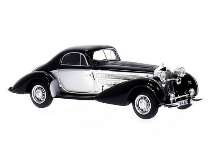 HORCH 853 Special Coupe (1937), silver / black