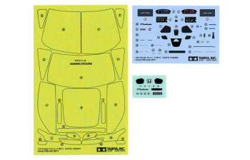 Сборная модель HONDA prelude (bf1),