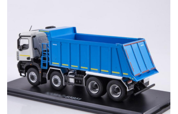 КАМАЗ 65951 самосвал, синий / белый