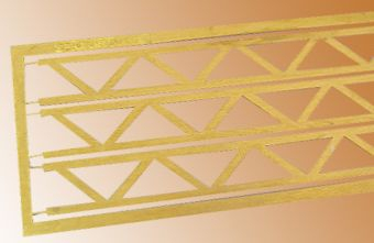 Стропильная ферма, масштаб H0