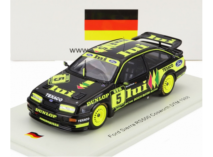 FORD Sierra Rs500 Cosworth №5 Dtm (1988) Manuel Reuter, Black Yellow