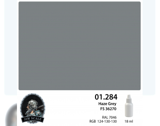 Краска акриловая  Haze Grey FS 36270, 18мл