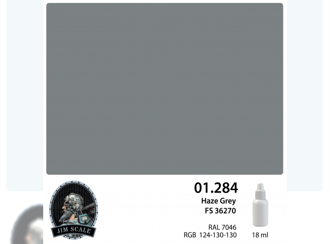 Краска акриловая Haze Grey FS 36270, 18мл