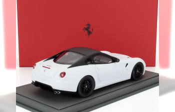 FERRARI 599 Gtb Fiorano (2007) - F1 Gear Box - Cambio F1 - Con Vetrina - With Showcase, Bianco Opaco - Matt White Black