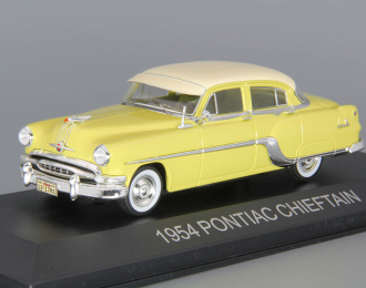 PONTIAC CHIEFTAIN (1954), yellow / light beige