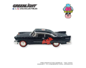PLYMOUTH Savoy, Nasty Nick 40th Anniversary *Garbage Pail Kids Series 9* (1957), black / red