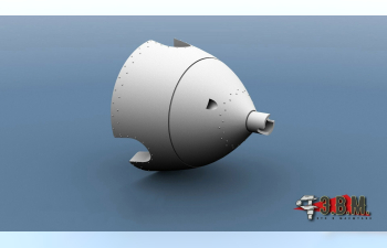 Кок винта и радиаторы для ЛаГГ-3 (3D-печать)