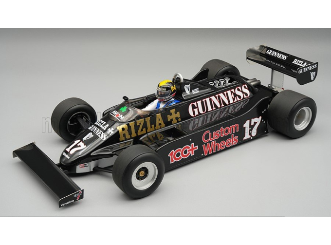 MARCH F1 811 №17 British GP (with pilot figure) Derek Daly (1981)
