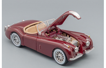 JAGUAR Xk120 Cabriolet (1953), Bordeaux