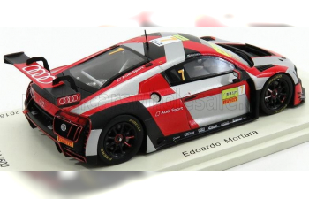 AUDI R8 Lms №7 Macau Gt World Cup (2016) E.Mortara, Red White Black