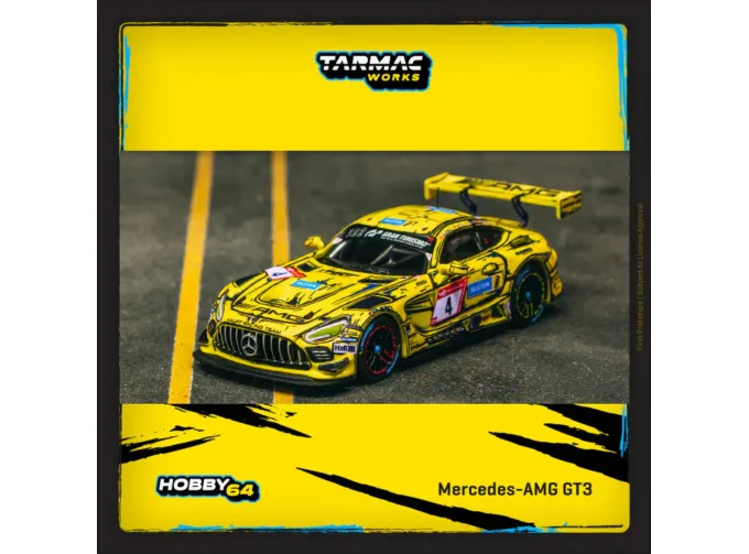 MERCEDES-BENZ AMG GT3 №4 24h Nürburgring Marciello-Mortara-Ellis-Stolz (2023)