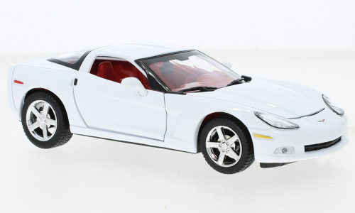 CHEVROLET Corvette (C6) (2005), white