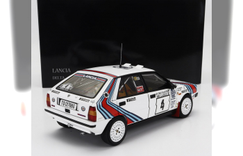 LANCIA Delta Hf Integrale 4wd Team Lancia №4 Winner Rally 1000 Lakes (1987) Markku Alen - Ilkka Kivimaki, White Red Blue