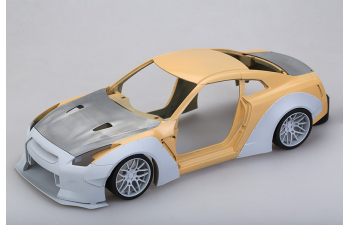 Конверсионный набор LB Performance Nissan R35 Detail-up Set (Resin+PE+Decals+Metal parts)