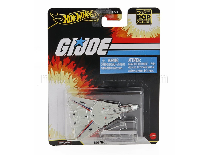 GRUMMAN F-14 Tomcat Military Airplane 1974 - Skystriker G.i.joe - Cm. 8.0, Grey