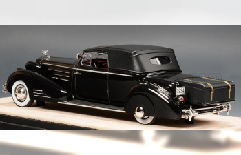 CADILLAC 452D V16 Victoria Convertible Closed 1934, black grey