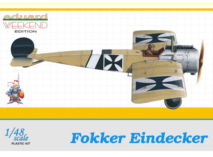 Сборная модель Моноплан Первой Мировой войны Fokker Eindecker