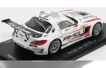 MERCEDES-BENZ Sls Amg Gt3 №6 2nd Gt Cup Macau Gp (2014) R.van Der Zande, White